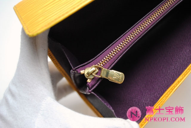 (LOUIS VUITTON)ルイヴィトン 財布コピー エピ ポシェットポルトモネクレディ ファスナー付き長財布  height=